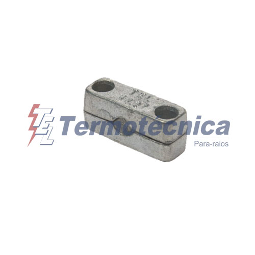 Grampo Trava-cabo em Latão Estanhado