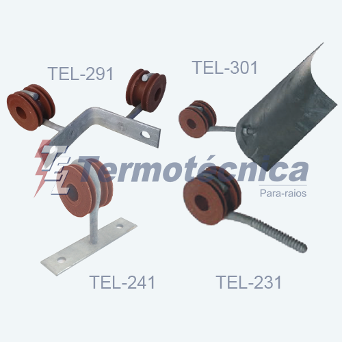 Suportes-guia Curtos h= 50 mm