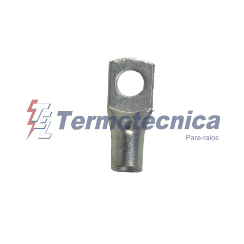 Terminais Estanhados 1 Furo 1 Compressão