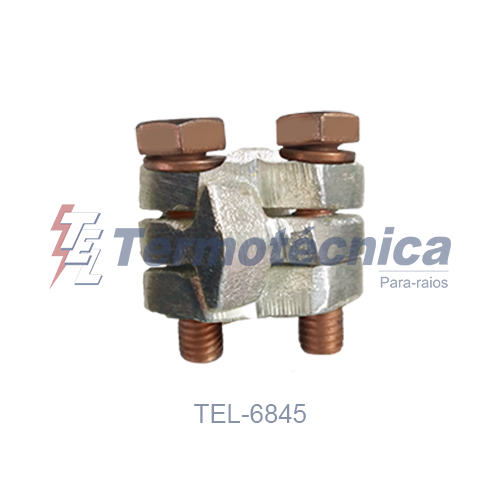 Conector Tipo X Fundidos em Bronze com acessórios em Bronze