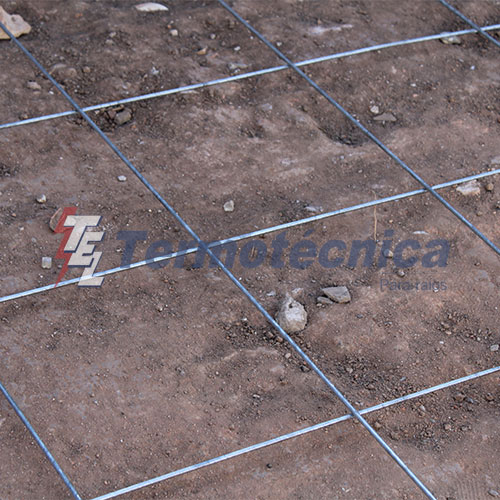 Eletrodo de aterramento reticulado complementar